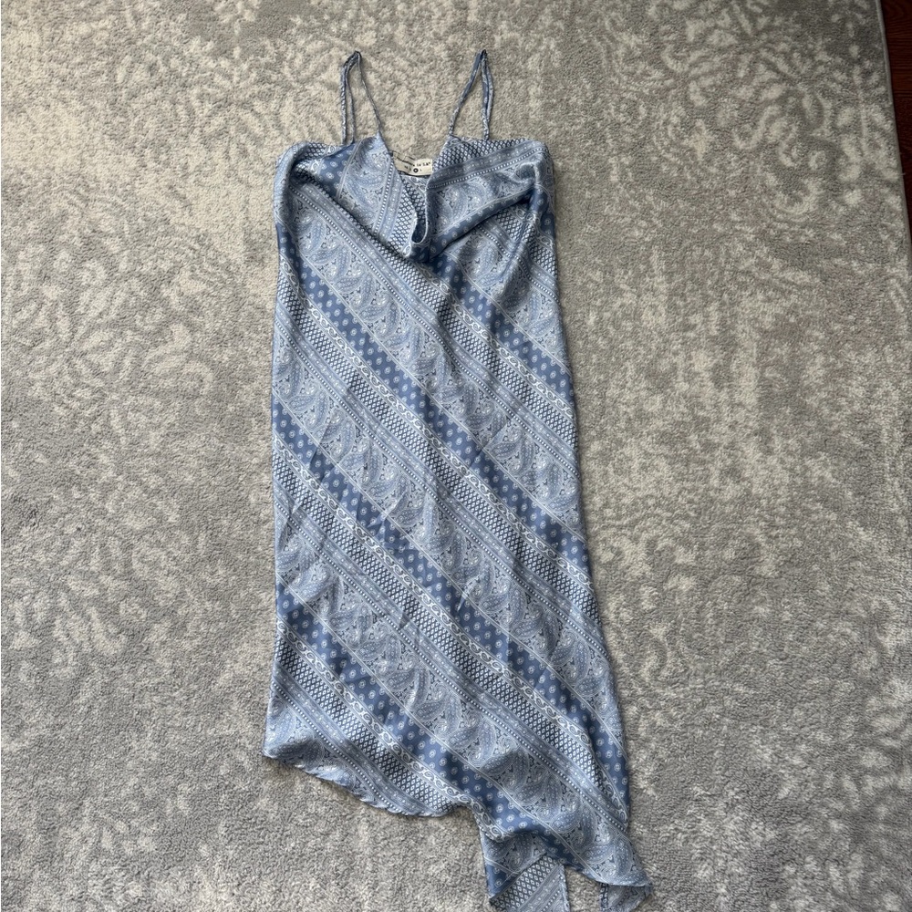 “Somewhere in LA” asymmetrical midi dress - Size M